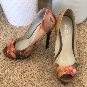 Aldo Peeptoe Shoes